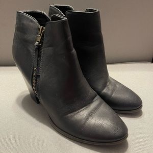 Charlotte Russe Black Ankle Booties